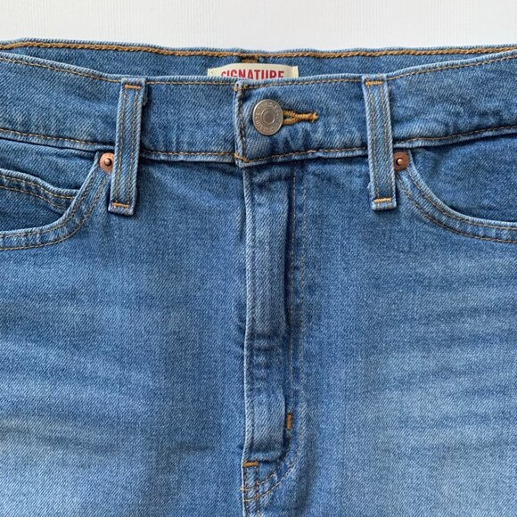Signature by Levi Strauss & Co. Heritage Denim Jean Mini Skirt Coastal Cowgirl - Picture 6 of 12